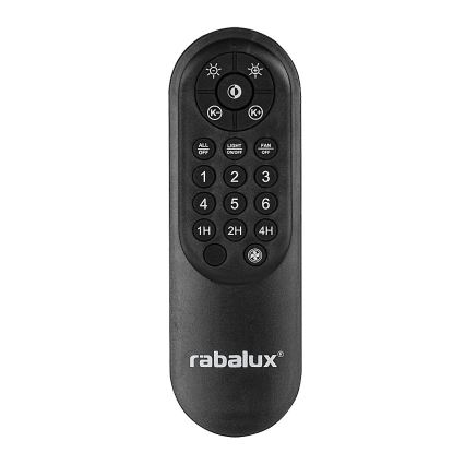 Rabalux - LED Dimmable ceiling light with a fan LED/35W/230V 3000-6000K + remote control