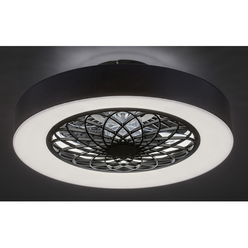 Rabalux - LED Dimmable ceiling light with a fan LED/35W/230V 3000-6000K + remote control