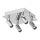 Rabalux 5496 - LED Spotlight GEORGE 4xLED/5,6W/230V shiny chrome IP44