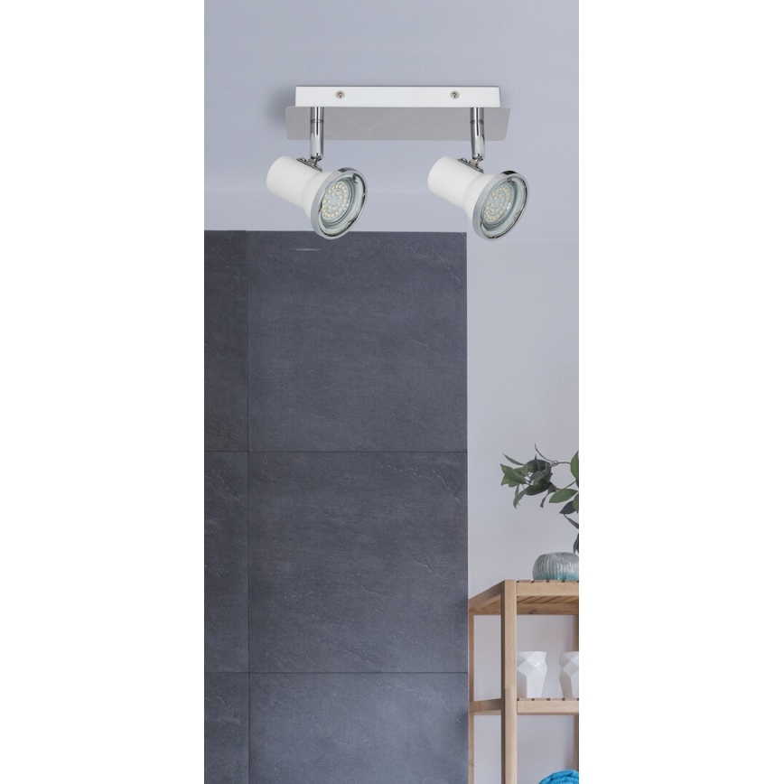 Rabalux - LED bathroom spotlight 2xGU10/4,5W/230V