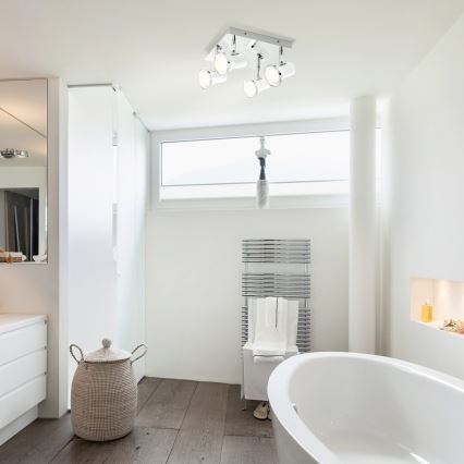 Rabalux - LED Bathroom spotlight 4xGU10/4,5W/230V IP44