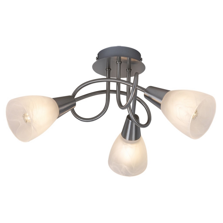 Rabalux - Surface-mounted chandelier 3xE14/40W/230V matte chrome