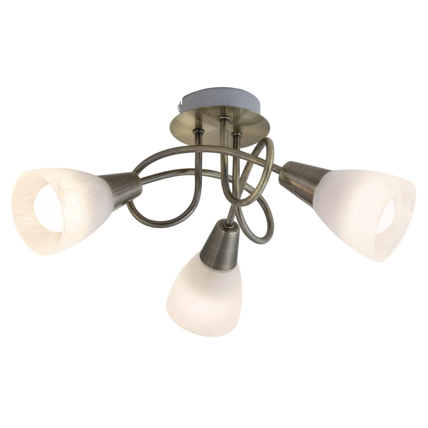 Rabalux - Surface-mounted chandelier 3xE14/40W/230V brass