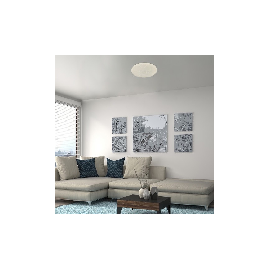 Rabalux - LED Dimmable ceiling light LED/24W/230V Wi-Fi 3000-6500K + remote control