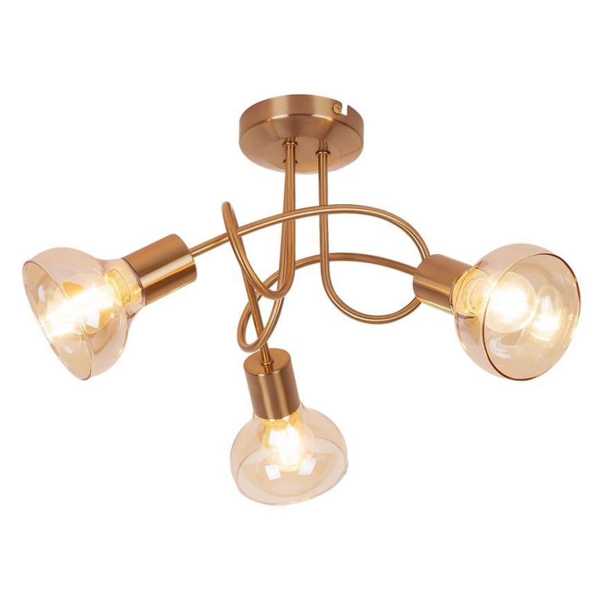 Rabalux - Surface-mounted chandelier 3xE14/40W/230V golden