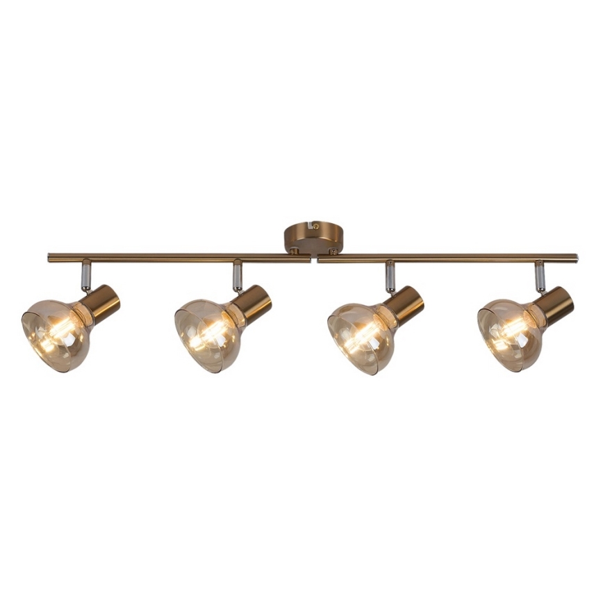 Rabalux 5550 - Spotlight HOLLY 4xE14/40W/230V golden