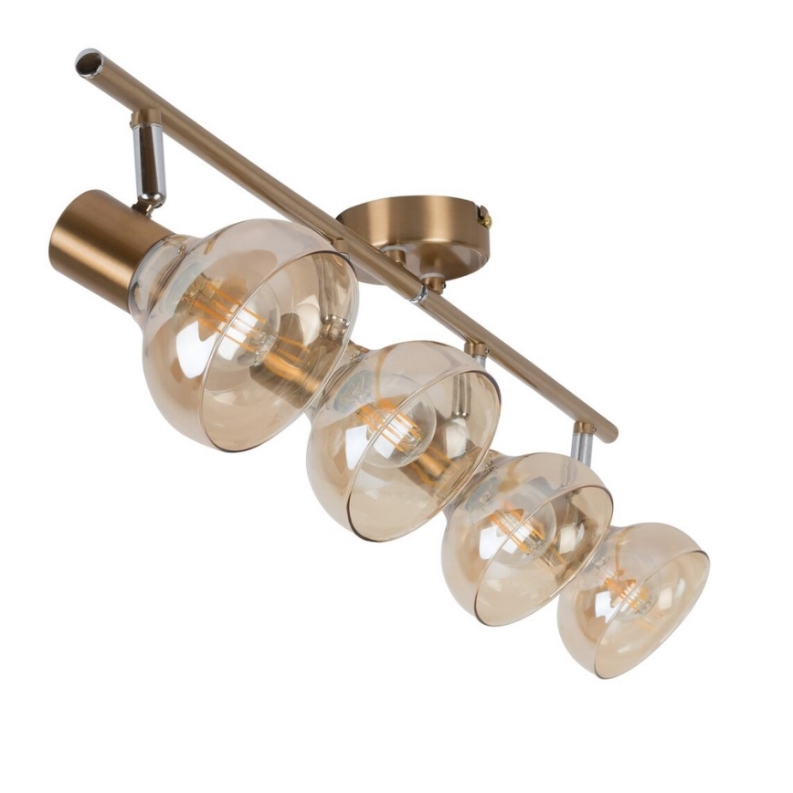 Rabalux 5550 - Spotlight HOLLY 4xE14/40W/230V golden