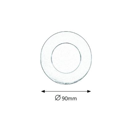 Rabalux - LED bathroom suspended ceiling light LED/3W/230V IP44 4000K