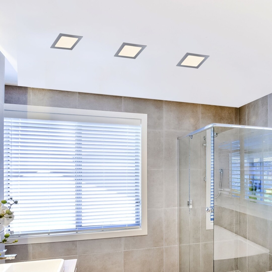 Rabalux - LED Bathroom recessed light LED/12W/230V IP44 4000K