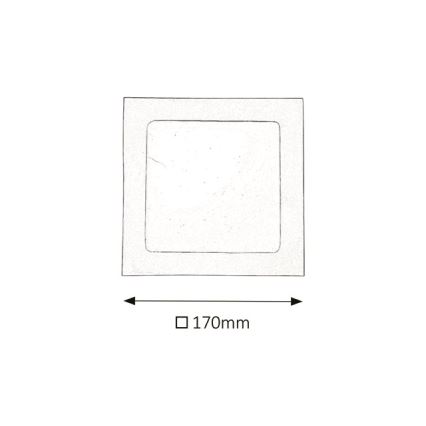 Rabalux - LED Bathroom suspended ceiling light LED/12W/230V IP44 3000K