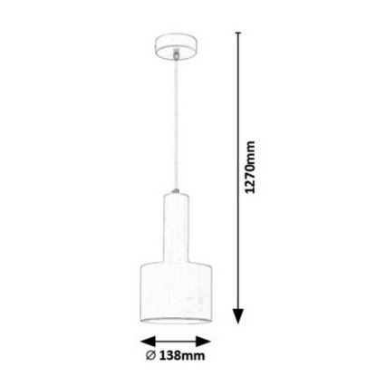 Rabalux - Chandelier on a string 1xE14/25W/230V
