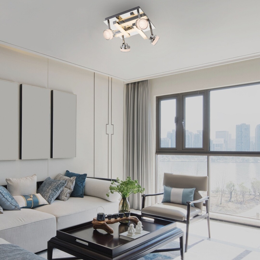 Rabalux - LED Ceiling spotlight 4xLED/5W/230V + 4xLED/3W/230V