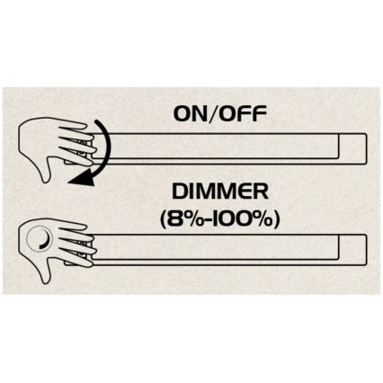 Rabalux - LED Dimmable under kitchen cabinet light with sensor LED/8W/230V