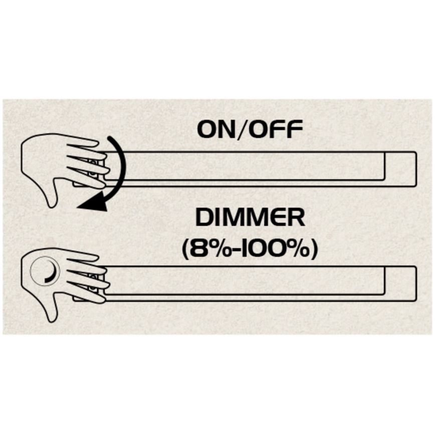 Rabalux - LED Dimmable under kitchen cabinet light with sensor LED/8W/230V