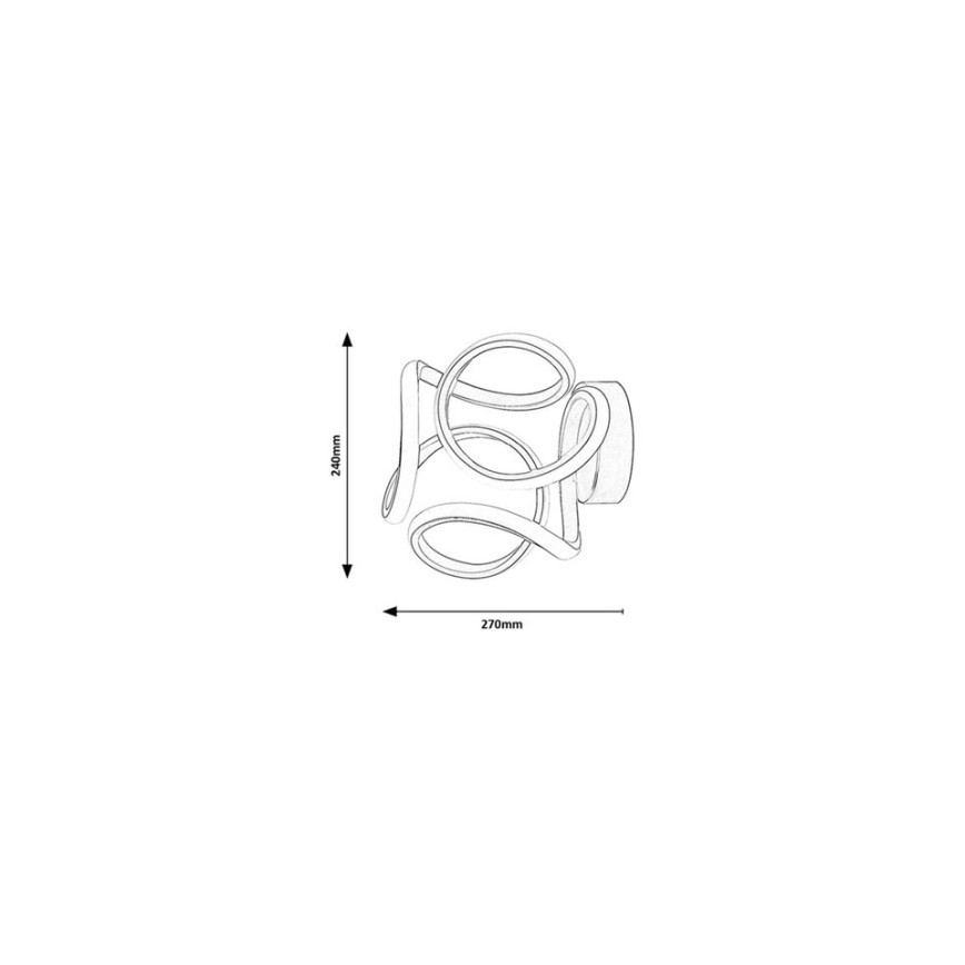Rabalux - LED Wall light LED/11W/230V 3000K
