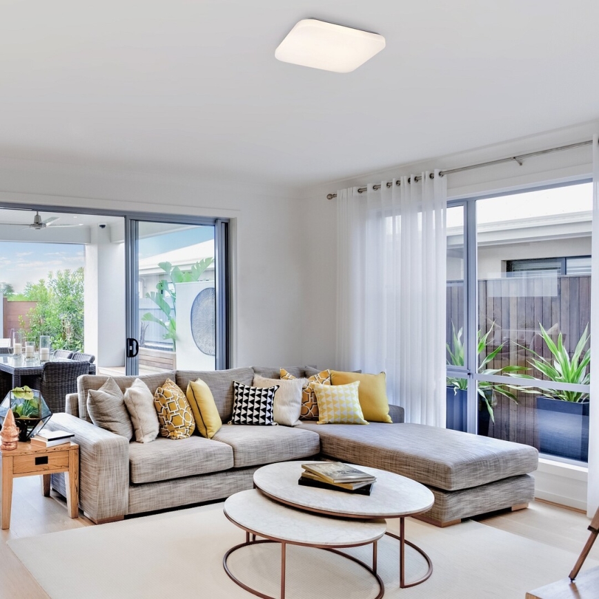 Rabalux - LED Dimmable Ceiling Light LED/16W/230V 34x34 cm + Remote Control