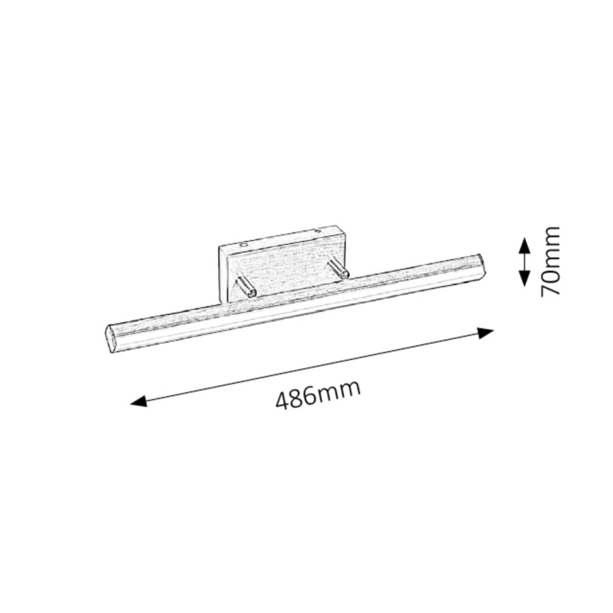 Rabalux - LED bathroom mirror light 1xLED/12W/230V