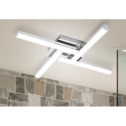 Rabalux 5896 - LED ceiling bathroom light ANTONIA 4xLED/6W