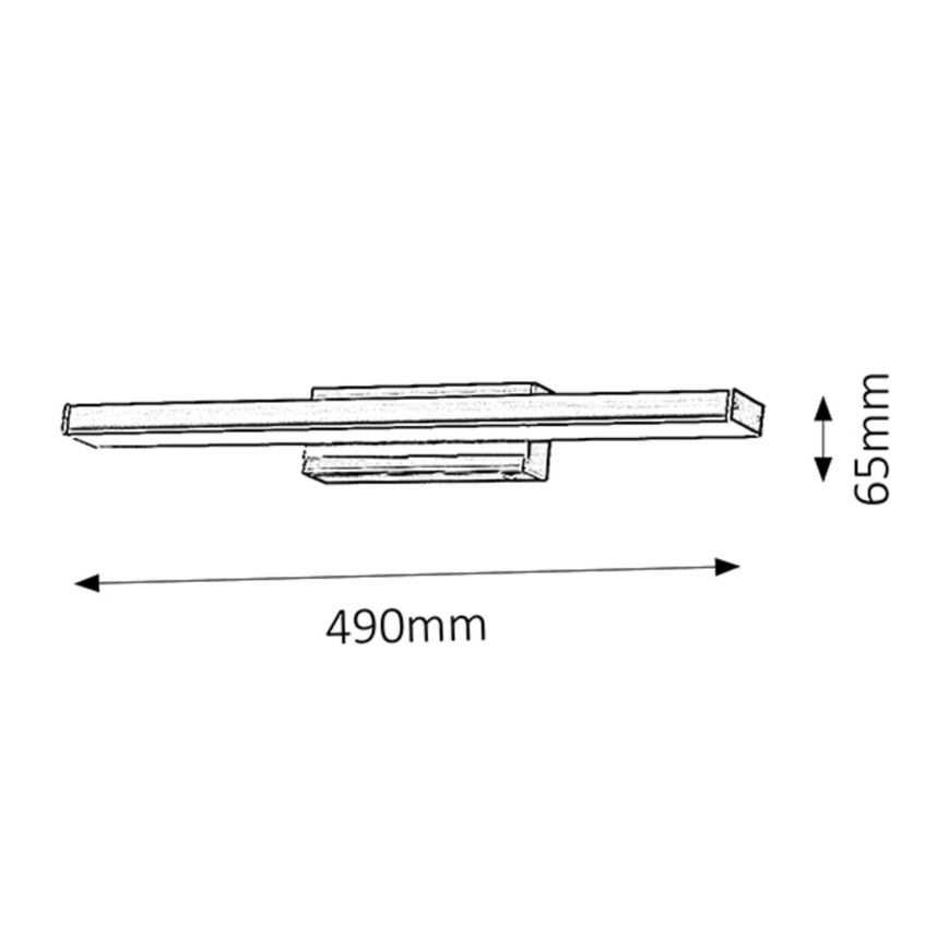 Rabalux - LED Bathroom Wall Light LED/12W/230V IP44