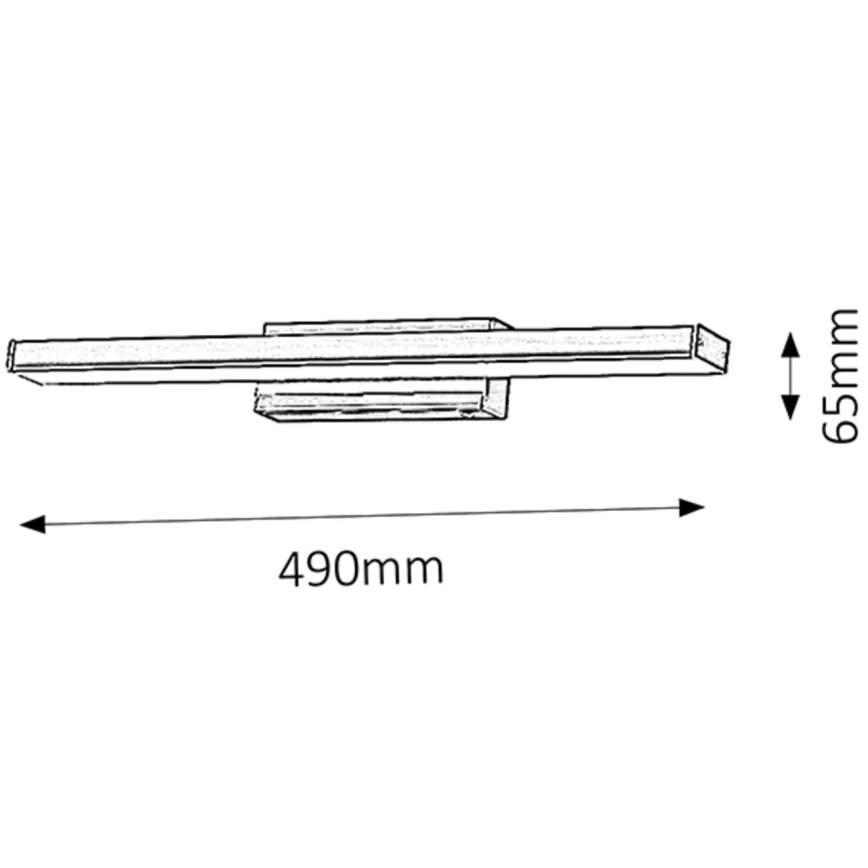 Rabalux - LED wall bathroom light 1xLED/12W/230V