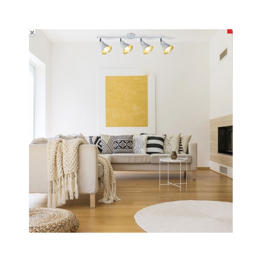 Rabalux 5909 - Spotlight ANNIE 4xE14/40W/230V white
