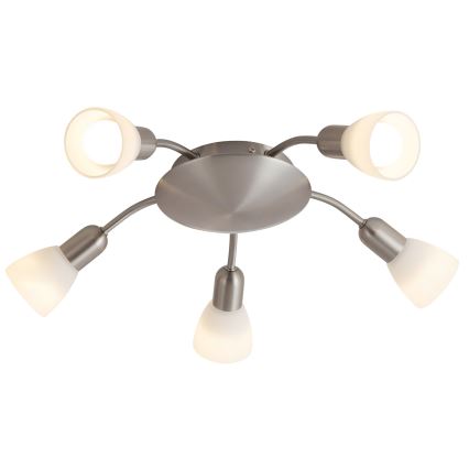 Rabalux - Ceiling light 5xE14/40W/230V