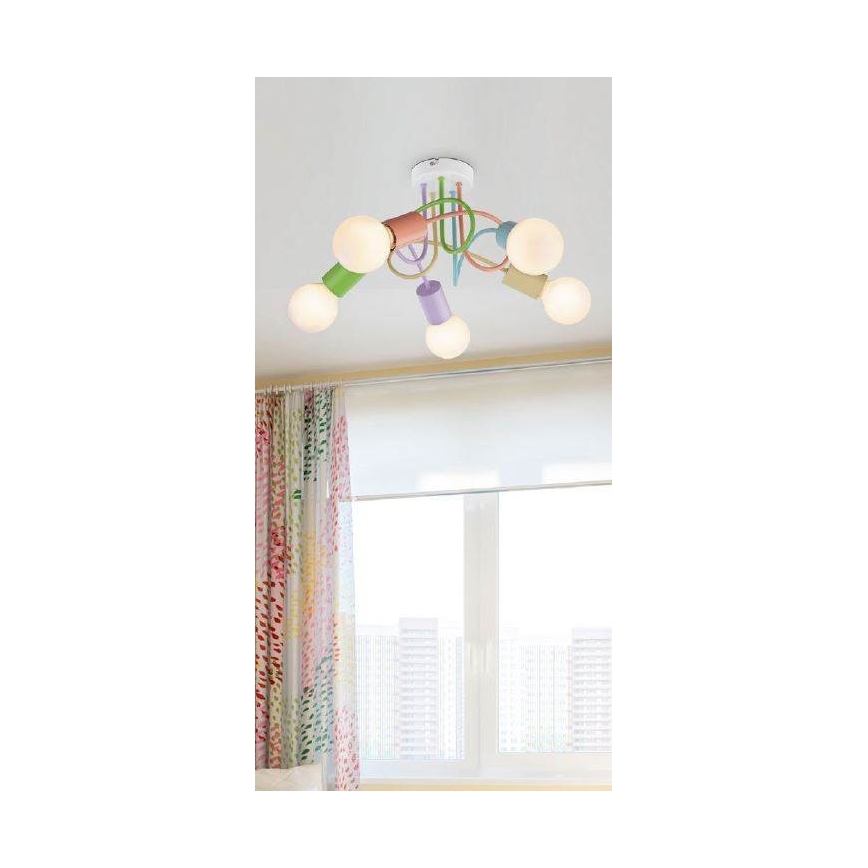 Rabalux - Surface-mounted chandelier 5xE27/40W/230V