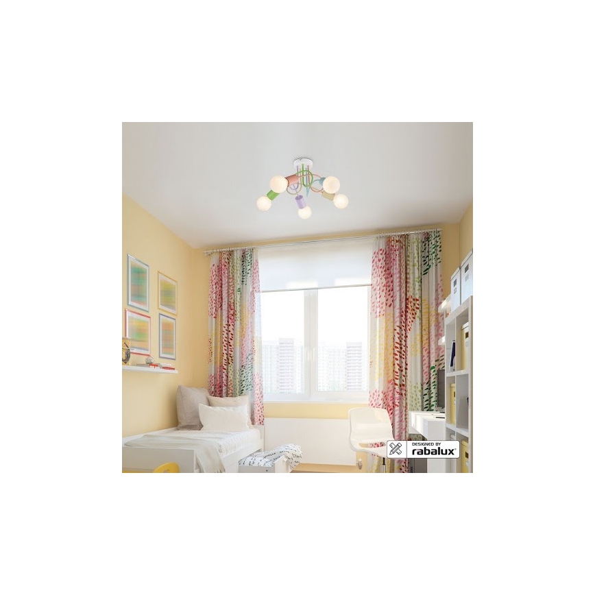 Rabalux - Surface-mounted chandelier 5xE27/40W/230V