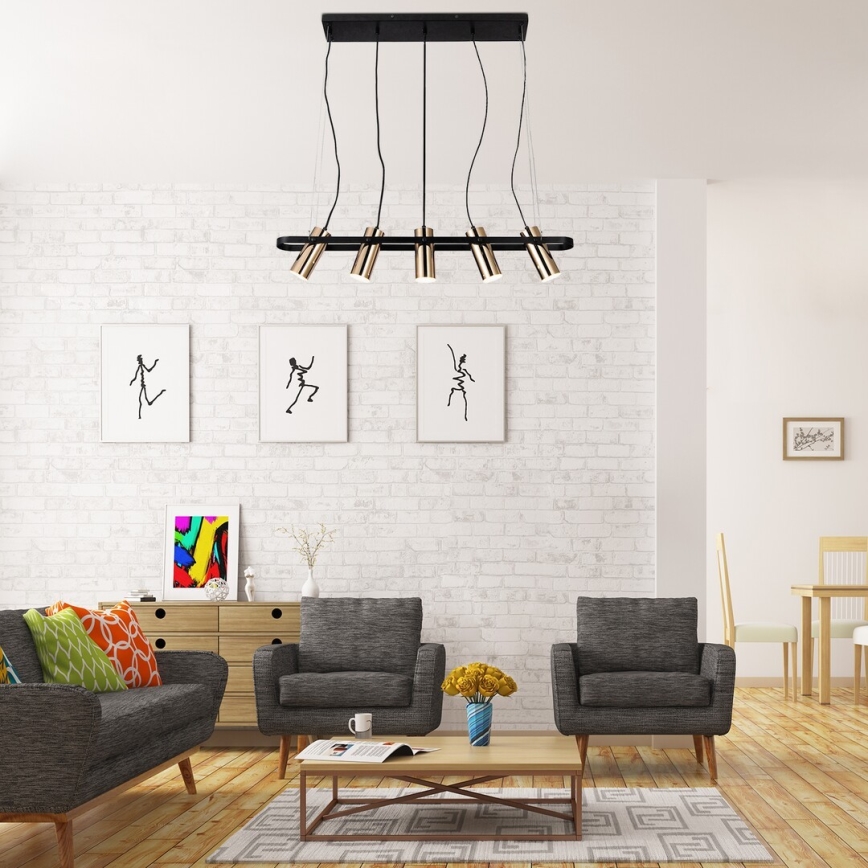 Rabalux - LED Chandelier on a string RAVEN LED/25W/230V