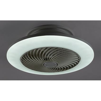 Rabalux - LED Dimmable ceiling light with fan DALFON LED/36W/230V 3000-6000K + remote control