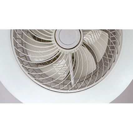 Rabalux - LED Dimmable ceiling light with fan DALFON LED/36W/230V 3000-6000K + remote control