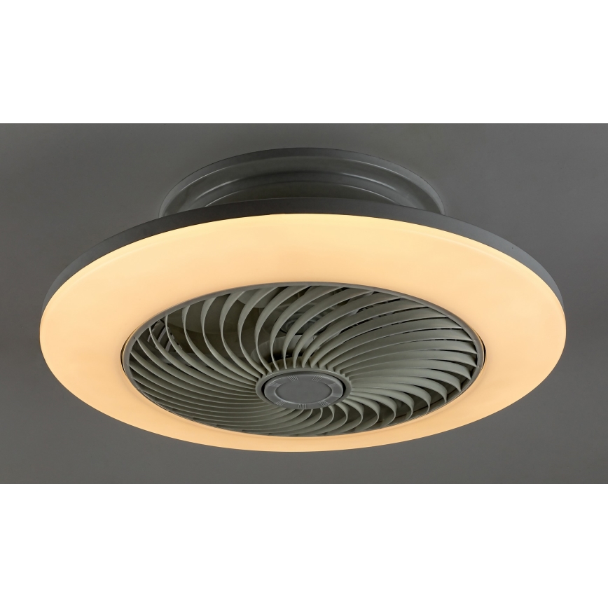 Rabalux - LED Dimmable ceiling light with fan DALFON LED/36W/230V 3000-6000K + remote control