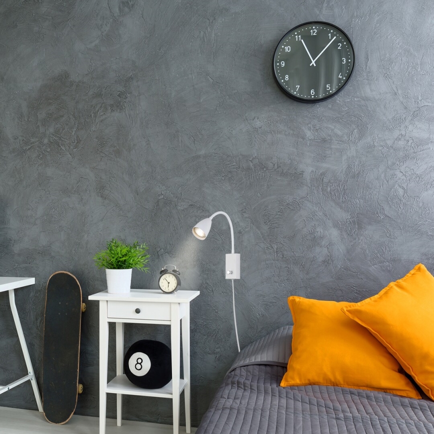 Rabalux 6720 - Wall spotlight MIKA 1xGU10/25W/230V