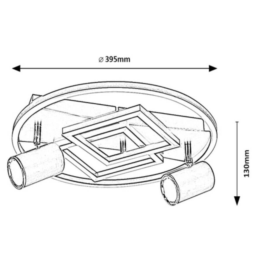 Rabalux  - LED Ceiling spotlight 5xLED/40W/230V