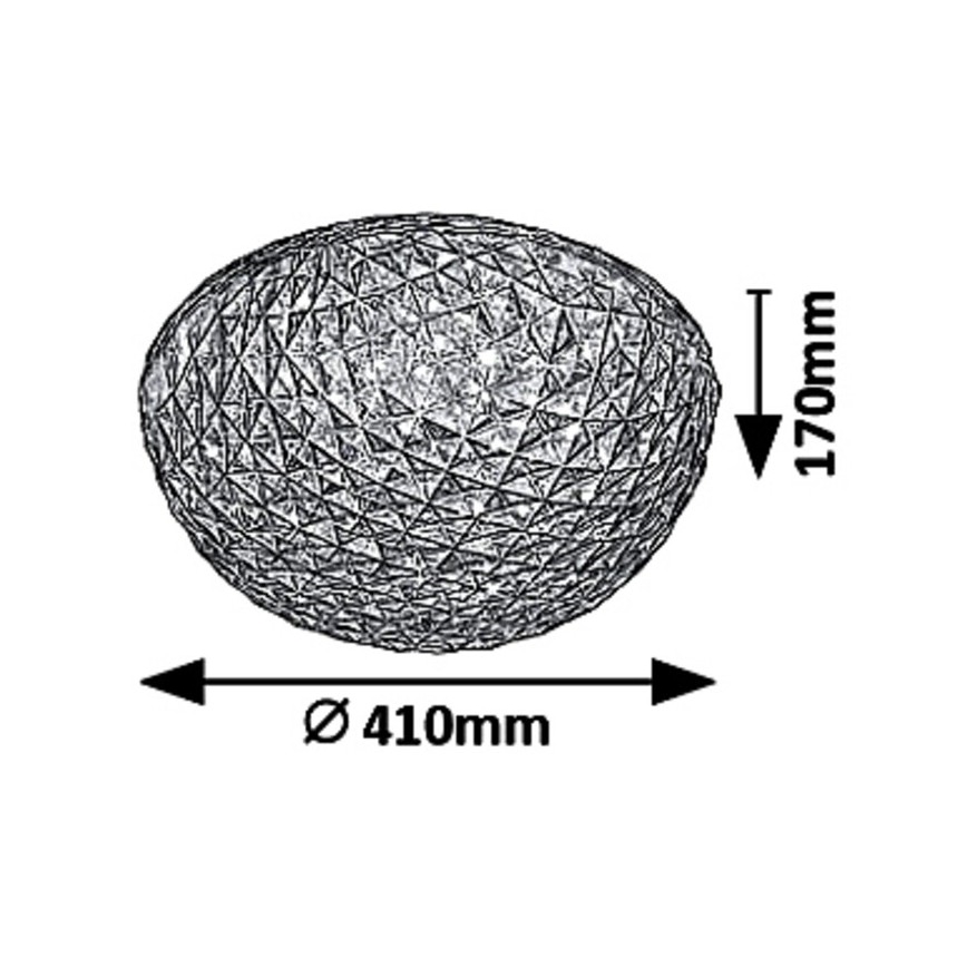 Rabalux - JILLIAN LED Ceiling Light LED/24W/230V Ø 41 cm