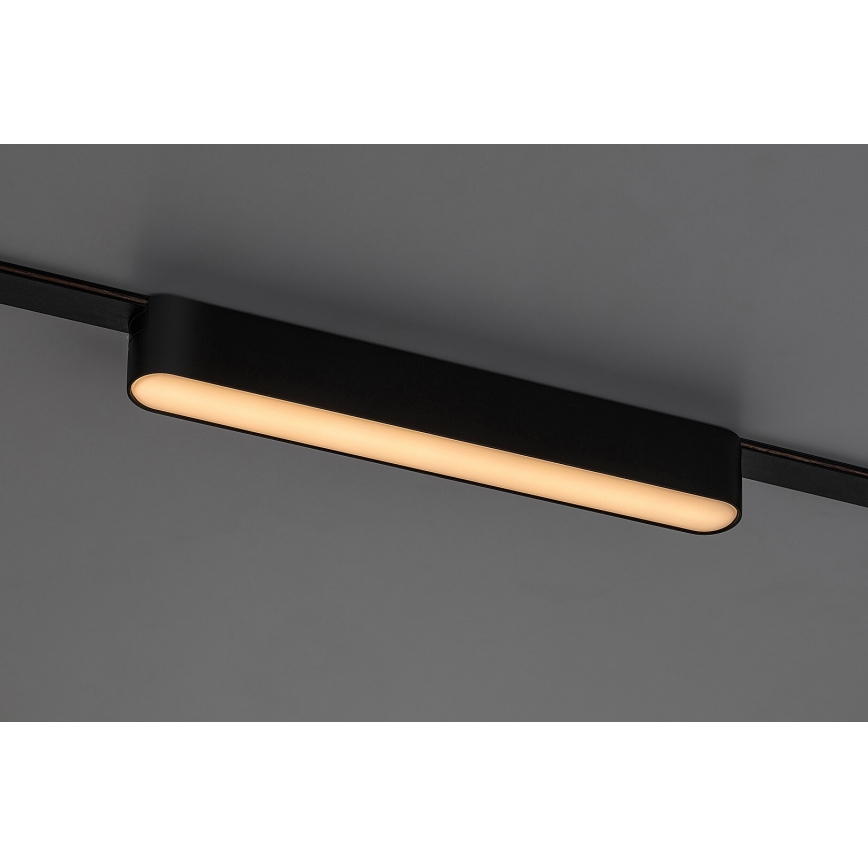 Rabalux - LED Ceiling light for 1-phase rail system LED/12W/230V 3000K 22 cm black