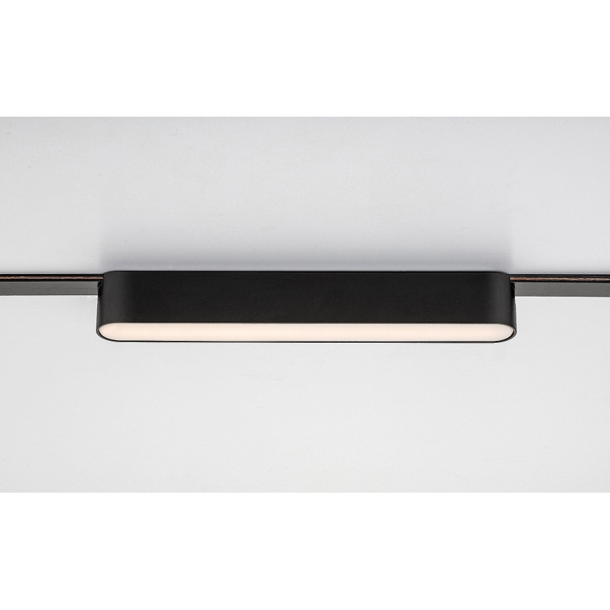 Rabalux - LED Ceiling light for 1-phase rail system LED/12W/24V 3000K 22 cm black