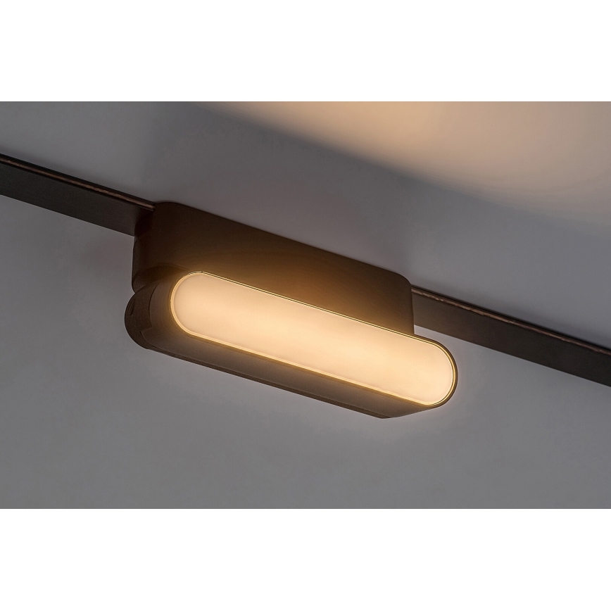 Rabalux - LED Ceiling light for 1-phase rail system LED/6W/230V 3000K 11,5 cm black