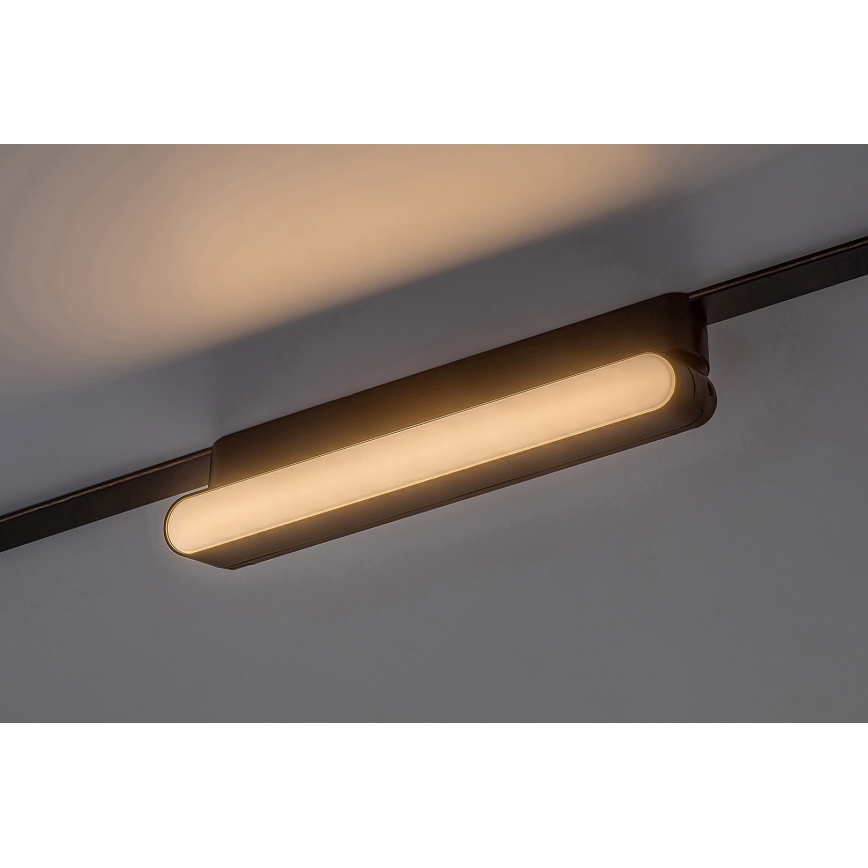 Rabalux - LED Ceiling light for 1-phase rail system LED/12W/230V 3000K 22 cm black