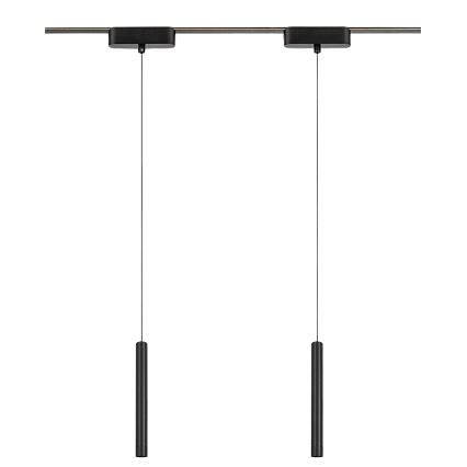 Rabalux - LED Chandelier on a string for 1-phase rail system LED/5W/230V 3000K black