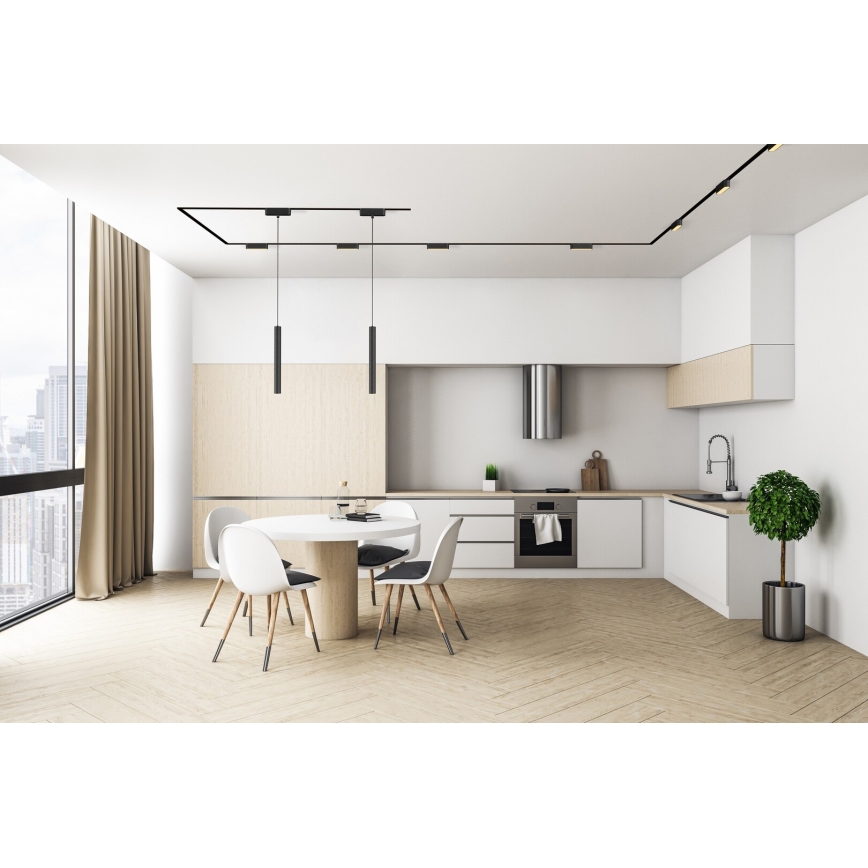 Rabalux - LED Ceiling light for 1-phase rail system LED/6W/230V 3000K 11,5 cm black