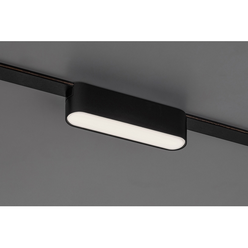 Rabalux - LED Ceiling light for 1-phase rail system LED/6W/230V 3000K 11,5 cm black