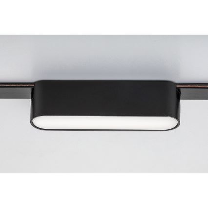 Rabalux - LED Ceiling light for 1-phase rail system LED/6W/24V 3000K 11,5 cm black
