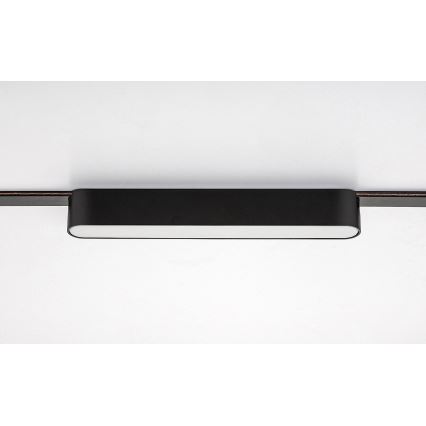 Rabalux - LED Ceiling light for 1-phase rail system LED/12W/24V 4000K 22 cm black