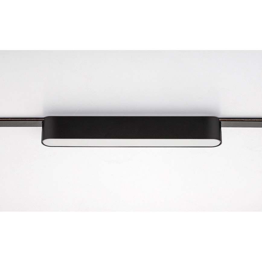 Rabalux - LED Ceiling light for 1-phase rail system LED/12W/24V 4000K 22 cm black