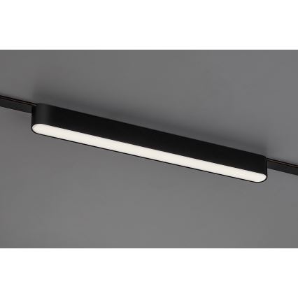 Rabalux - LED Ceiling light for 1-phase rail system LED/16W/24V 4000K 33 cm black