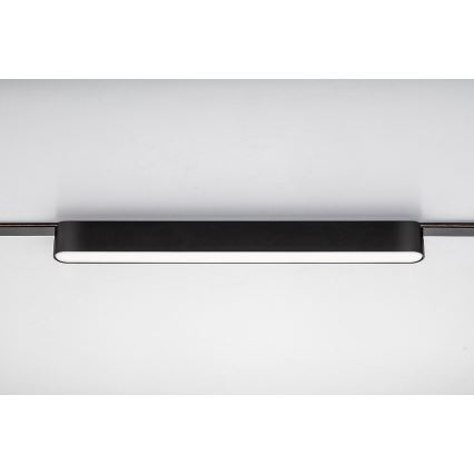 Rabalux - LED Ceiling light for 1-phase rail system LED/16W/24V 4000K 33 cm black