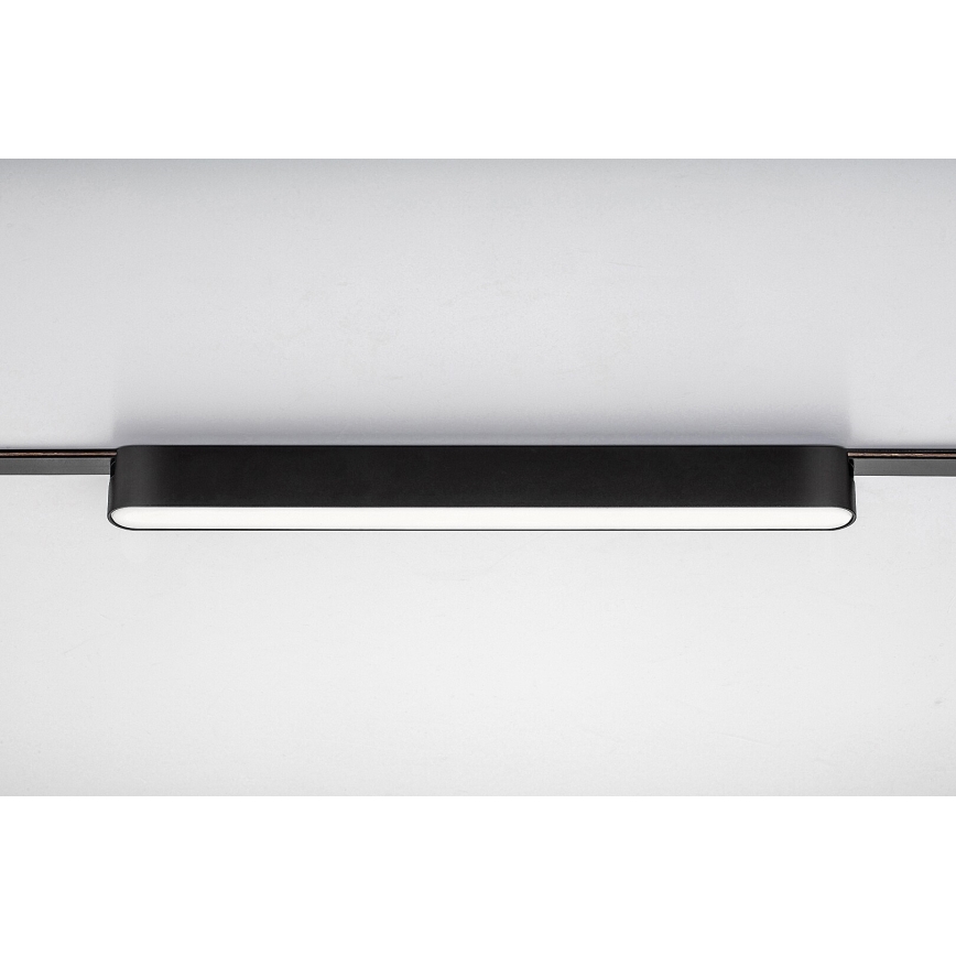 Rabalux - LED Ceiling light for 1-phase rail system LED/16W/24V 4000K 33 cm black