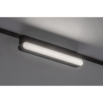 Rabalux - LED Ceiling light for 1-phase rail system LED/12W/230V 4000K 22 cm black