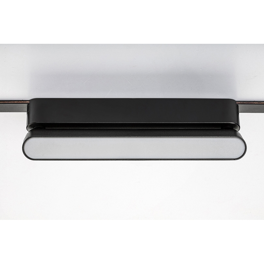 Rabalux - LED Ceiling light for 1-phase rail system LED/12W/230V 4000K 22 cm black